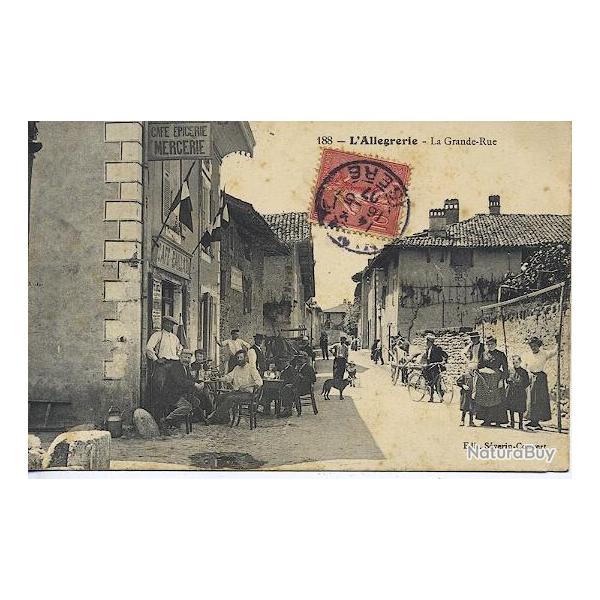 L'All�grerie VINAY - Is�re - CPA la grande rue