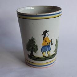 Gobelet Fa&iuml;ence HB Quimper