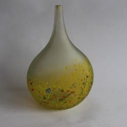 Vase verre MDINA Yellow Fantasy