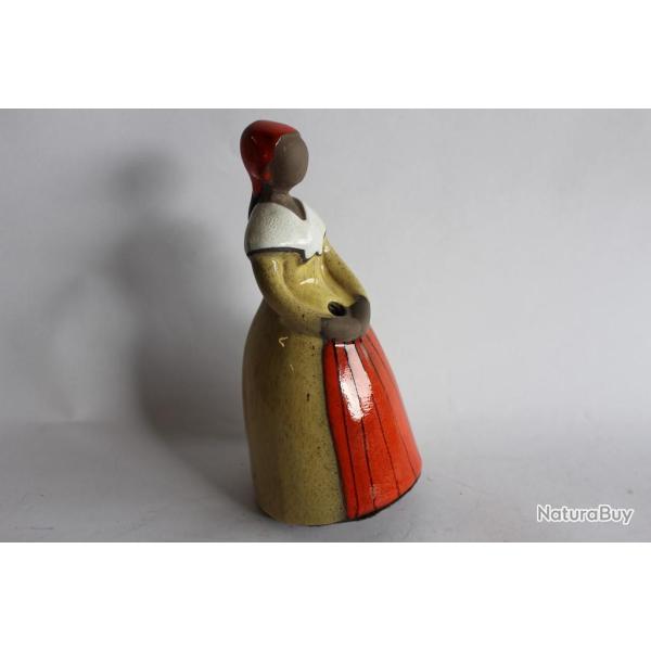 Porte fleurs c�ramique 1960 ELSI BOURELIUS Jie Gantofta SWEDEN