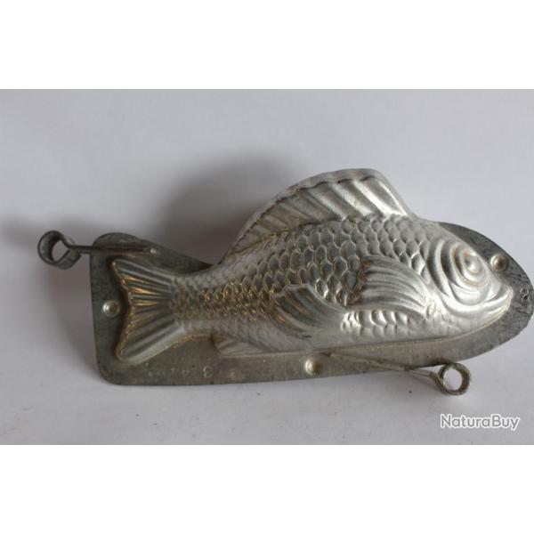 Moule � chocolat ancien   poisson  p�tisserie cuisine