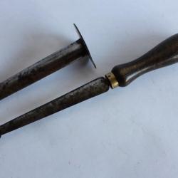 Ancien Trocart de v&eacute;t&eacute;rinaire Instruments de m&eacute;decine M&eacute;decin