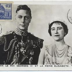 Carte-maximum France n&deg; 400 Souverains Britanniques