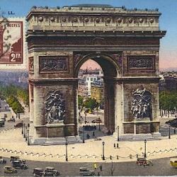 Carte-maximum France n&deg; 258 - Arc de Triomphe