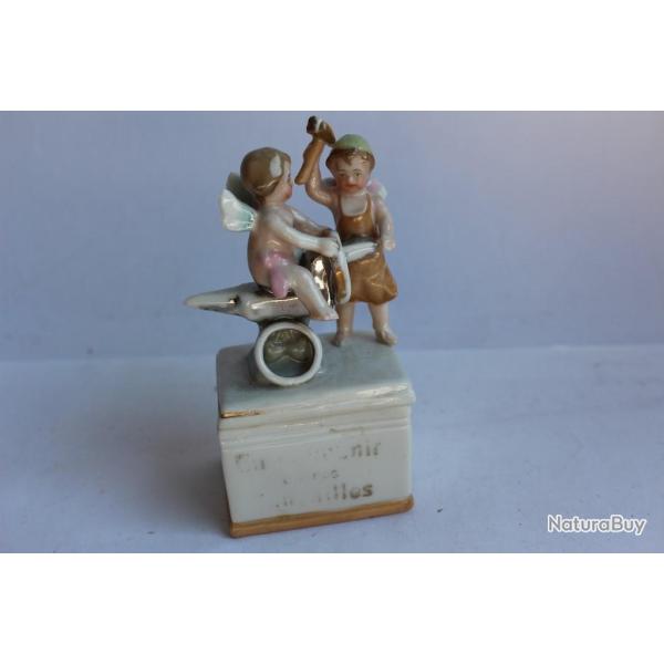 Boite porcelaine pour alliances mariage