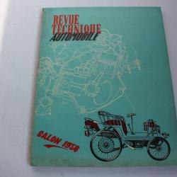 Revue Technique Automobile Salon automobile 1954