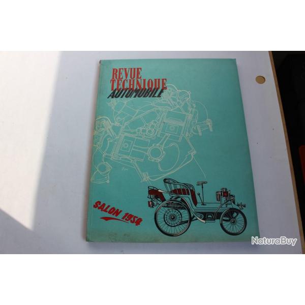 Revue Technique Automobile Salon automobile 1954