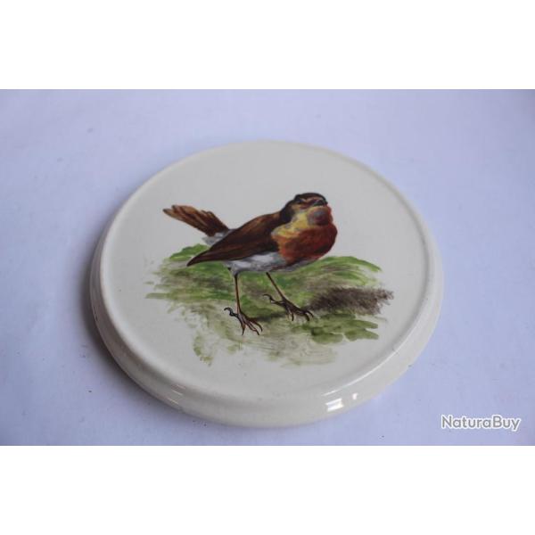 Dessous de bouteille faience de Sarreguemines 3