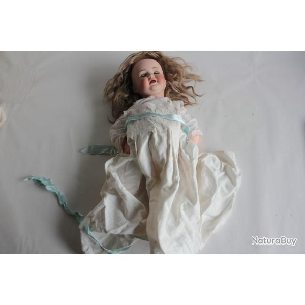 Poup�e ancienne K&R Simon & Halbig t�te porcelaine