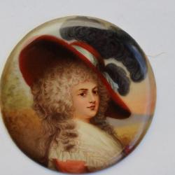 Peinture miniature sur porcelaine