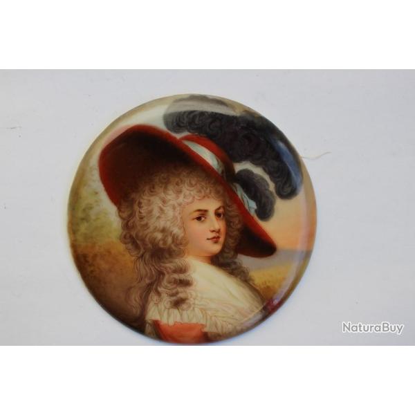 Peinture miniature sur porcelaine
