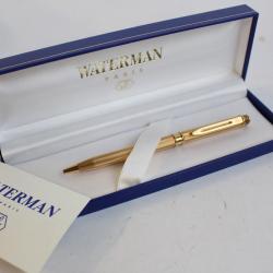 Stylo bille plaqu&eacute; or WATERMAN