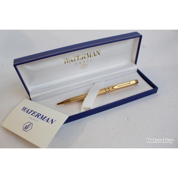 Stylo bille plaqu� or WATERMAN
