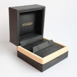 Boite a bijoux AVAKIAN boucles d'oreilles ou boutons de manchettes