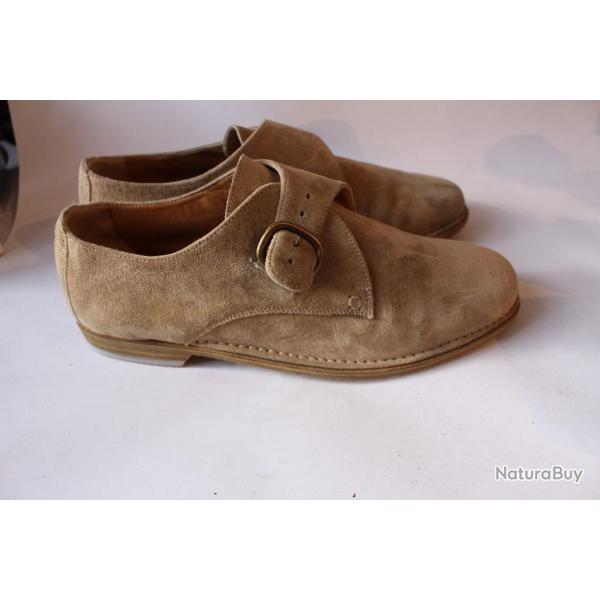 BALLY Chaussures homme Daim beige T 9.5