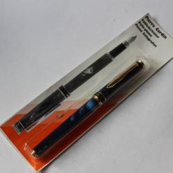 Stylo plume Pierre CARDIN vintage 1870/80 bleu