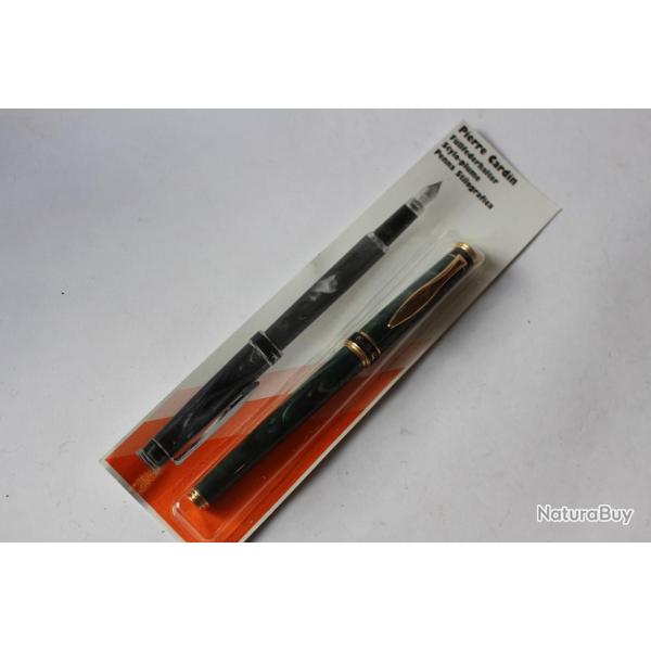 Stylo plume Pierre CARDIN vintage 1870/80 vert