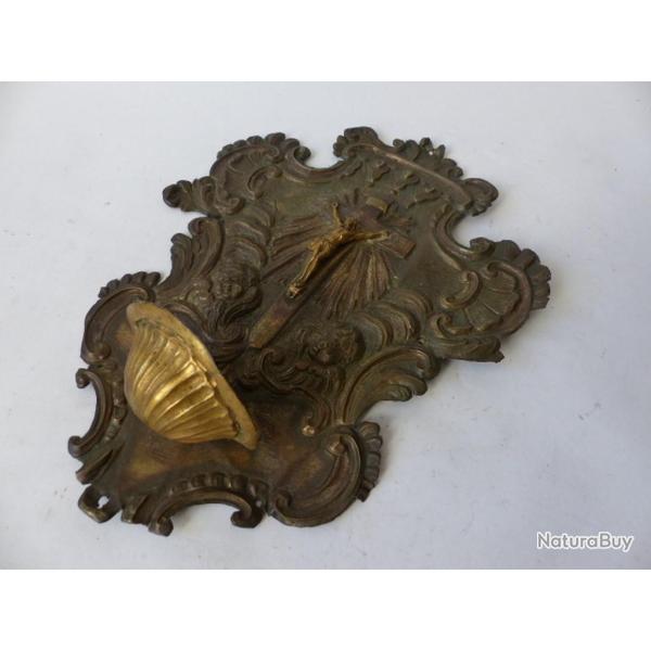 B�nitier XVIIIe si�cle objets de culte religion