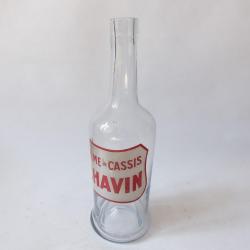 Carafe/bouteille cr&egrave;me de cassis CHAVIN Bistrot Publicit&eacute;