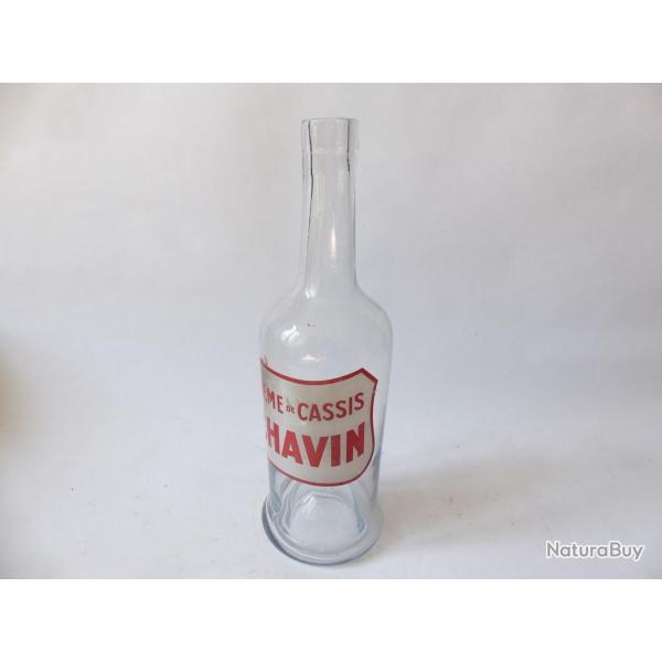 Carafe/bouteille cr�me de cassis CHAVIN Bistrot Publicit�