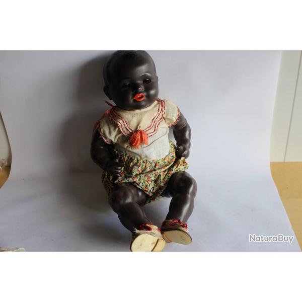 Poupon noir KRAMER & REINHARDT Germany poup�e Jouets