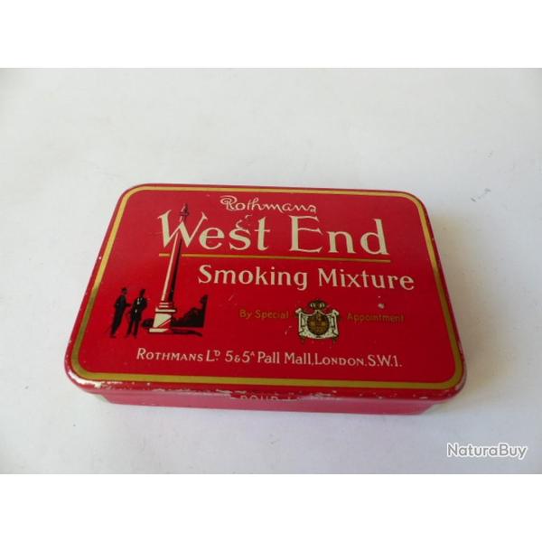 Boite tabac WEST END tabac objets du fumeur