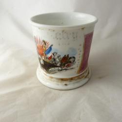 Tasse de rasage entente Franco Am&eacute;ricaine 1913 Limoges T & V