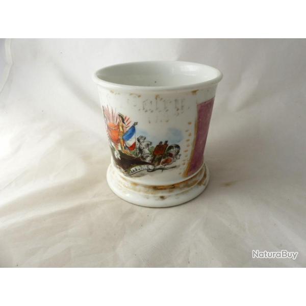 Tasse de rasage entente Franco Am�ricaine 1913 Limoges T & V