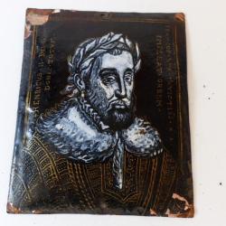 &Eacute;maux de Limoges sur cuivre Henri II XVIIe si&egrave;cle