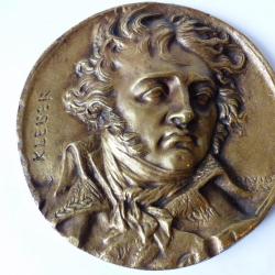 M&eacute;daillon Kl&eacute;ber 1831 par Pierre Jean David d'Angers (1788 - 1856)