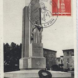 Carte-maximum France n&deg; 395 - Sant&eacute; militaire