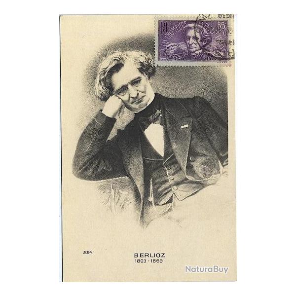 Carte-maximum France n� 382 - Berlioz