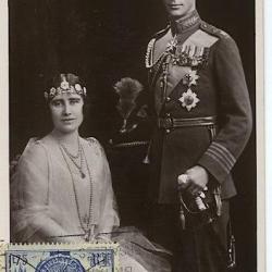 Carte-maximum France n&deg; 400 Souverains Britanniques