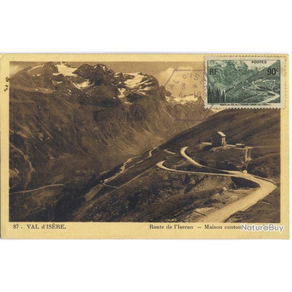 Carte-maximum France n� 358 - Col de l'Iseran