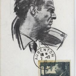 Carte-maximum France n&deg; 337- Jean Mermoz