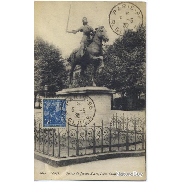 Carte-maximum France n� 257 - Jeanne d'Arc