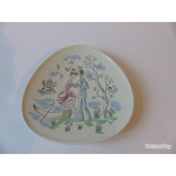 Assiette porcelaine de Rosenthal PEYNET