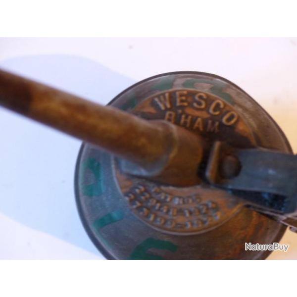 Burette ancienne WESCO Bham mecanique science et technique