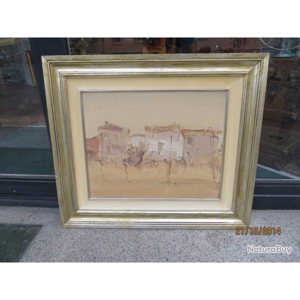 Peinture � l'huile sur toile Renzo CODOGNOTTO