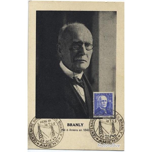 Carte-maximum France n� 599 - Branly