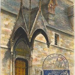 Carte-maximum France n&deg; 583 - H&ocirc;tel Dieu de Beaune