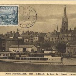 Carte-maximum France n&deg; 394 - Saint-Malo