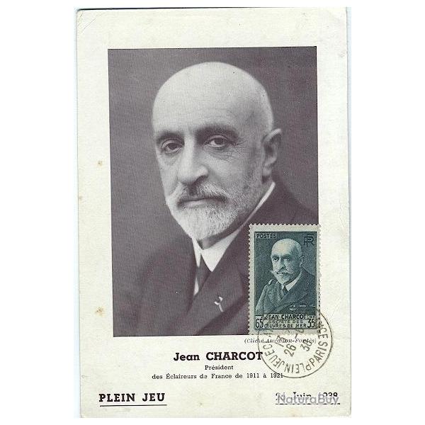 Carte-maximum France n� 377 - Jean Charcot