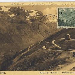 Carte-maximum France n&deg; 358 - Route de l'Iseran