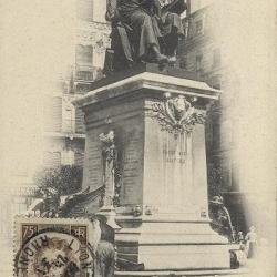 Carte-maximum France n&deg; 310 - Statue Amp&egrave;re