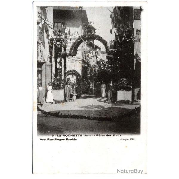 CPA La Rochette (Savoie) f�tes des Eaux