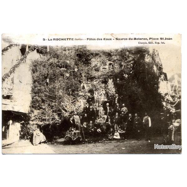 CPA La Rochette (Savoie) f�tes des Eaux