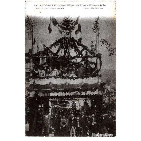 CPA La Rochette (Savoie) f�tes des Eaux