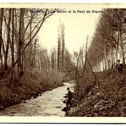 CPA La Rochette (Savoie) le Gelon et le Pont de Pierre