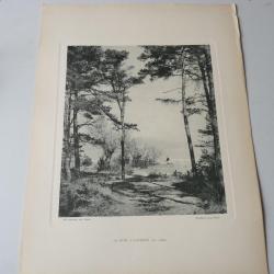 Photo Fred BOISSONNAS  La Rive A Coudrée (Lac Léman) Suisse